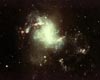  Неправильная галактика с активным звездообразованием, NGC 1313  
            (20кб)