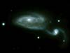 Взаимодействующие галактики NGC5394 и 5395  
            (7кб)