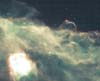 Туманность Конская голова в инфракрасных лучах 
            (35кб)