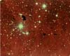 Группа глобул Бока, наблюдаемых на фоне IC 2944 
            (31кб)