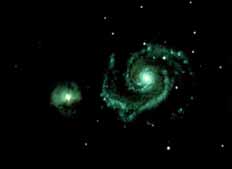 Галактики М51 и ее спутник