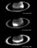 Развитие Большого белого пятна на Сатурне в 1990 г (11кб)
