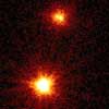  Звездная система Кастор в созвездии Близнецов. 
            (20кб)